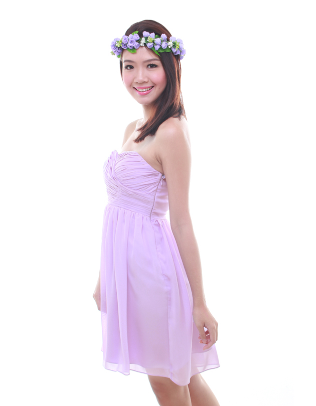 Cleo Dress in Lilac